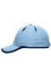 Mobile Preview: 6 Panel Allwetter Sports Cap in hellblau